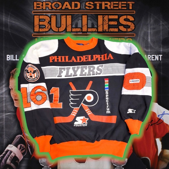💎ViNTaGe 💎 STaRTeR “STuCK in tHe 90’s”
PHiLaDeLPHia FLyeRs 🏒
SWeatSHiRT 🥅 - Picture 4 of 9